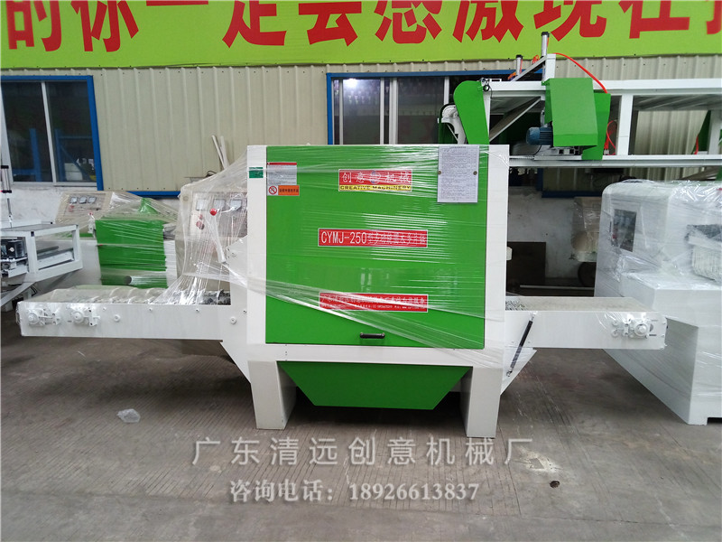 250型圓木多片鋸，采用超薄鋸片，出材率高達80%以上