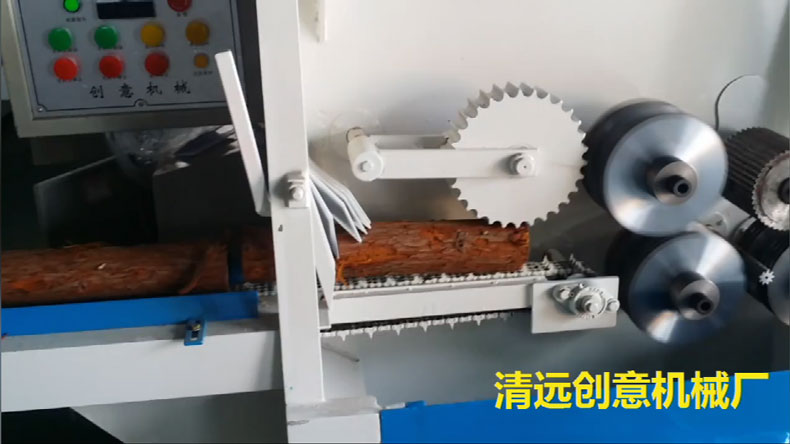 148型圓木多片鋸設(shè)備，采用超薄鋸片，出材率高達80%以上